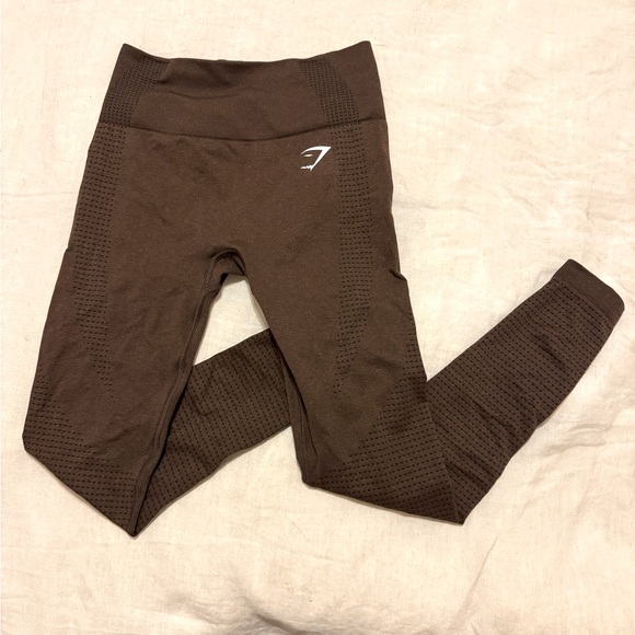 Gymshark Pants - Gymshark Brown Leggings